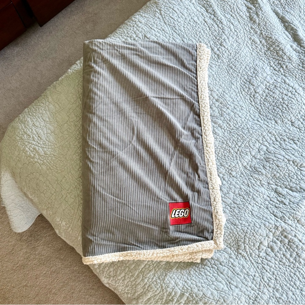 LEGO throw blanket